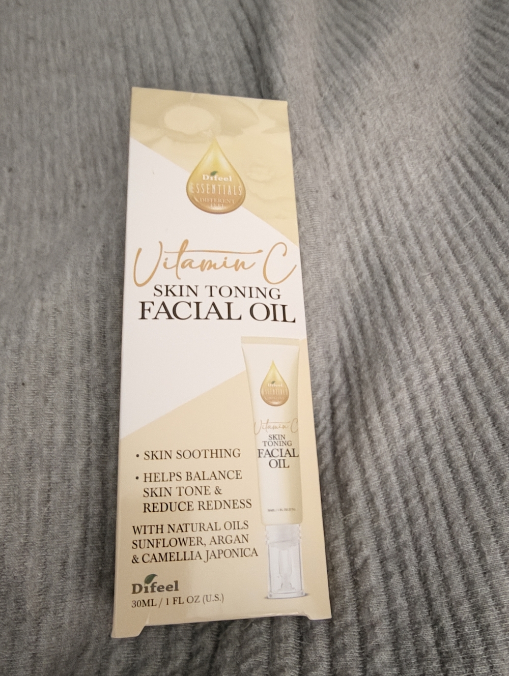 Vitamin C Skin Toning Facial Oil — Cream